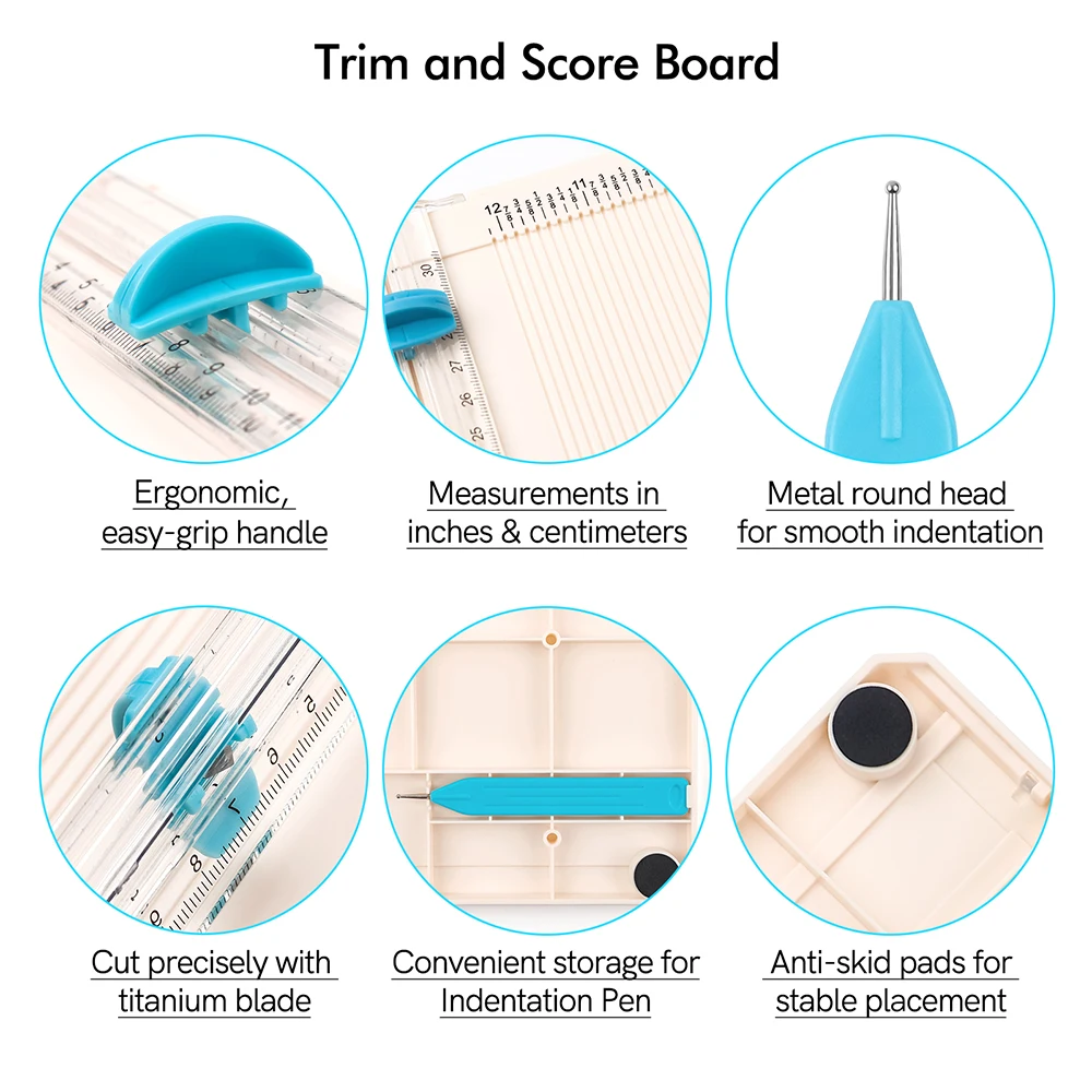 다목적 트림 및 스코어 보드 종이 트리머 공예 종이 커 - Bone Folder Tool 리뷰 및 가격