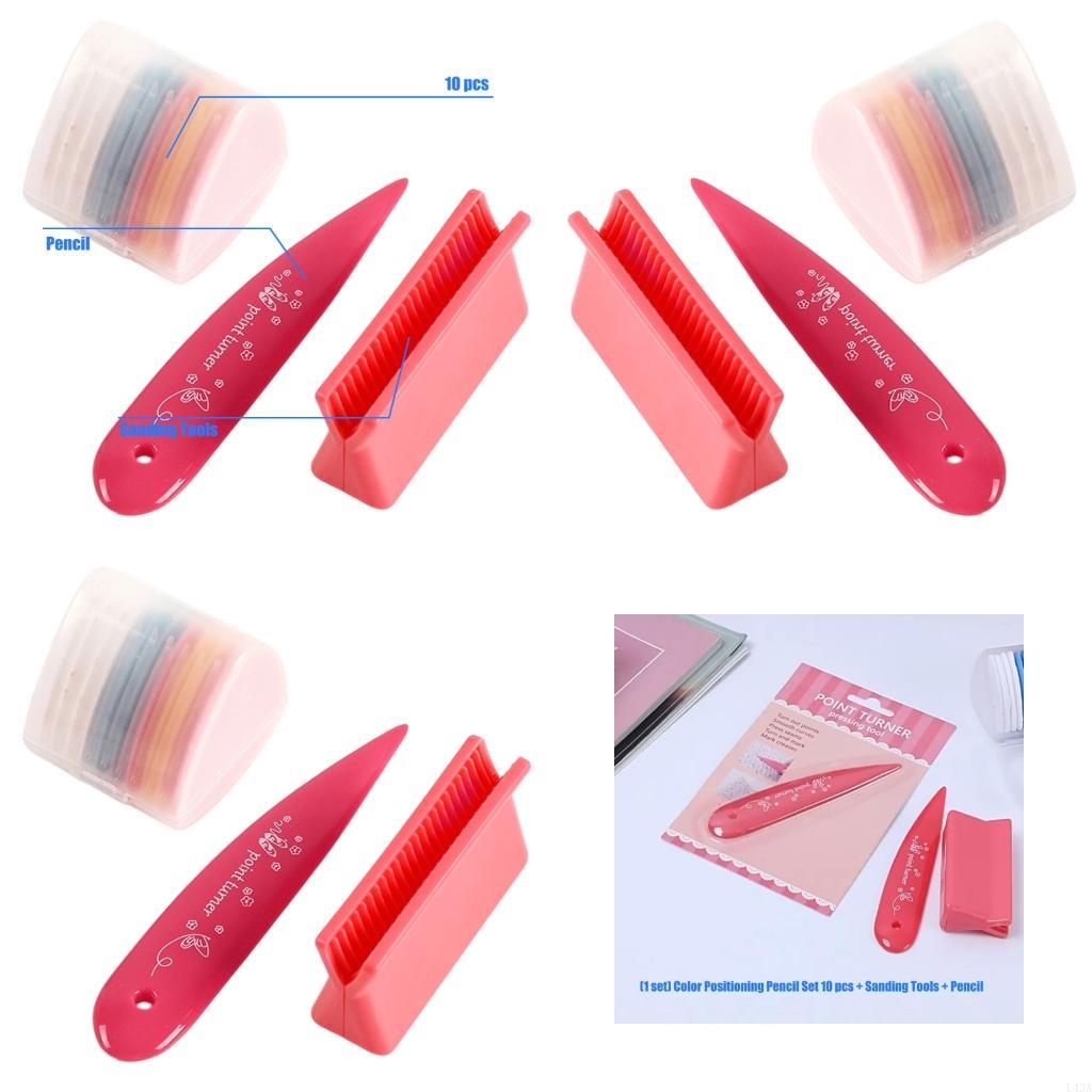 L43A 10Pcs 컬러 재단사 분필 세트(연삭 도구  - Bone Folder Tool 리뷰 및 가격