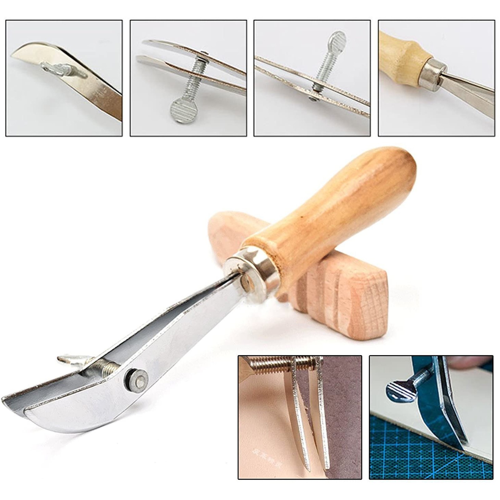 18종 가죽 재봉 도구 세트, DIY 수제 스티칭 키트 - Groover Stitching Tool 리뷰 및 가격