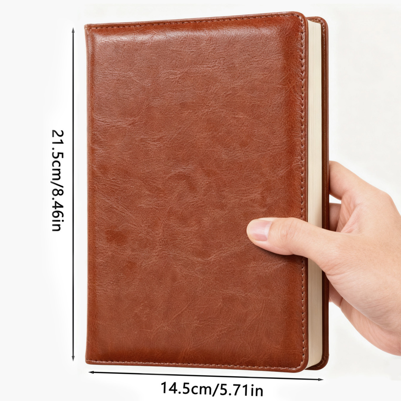 다채로운 해파리 무늬 PU 가죽 노트, 맞춤형 패턴 소 - Leather Work Diary Covers 리뷰 및 가격