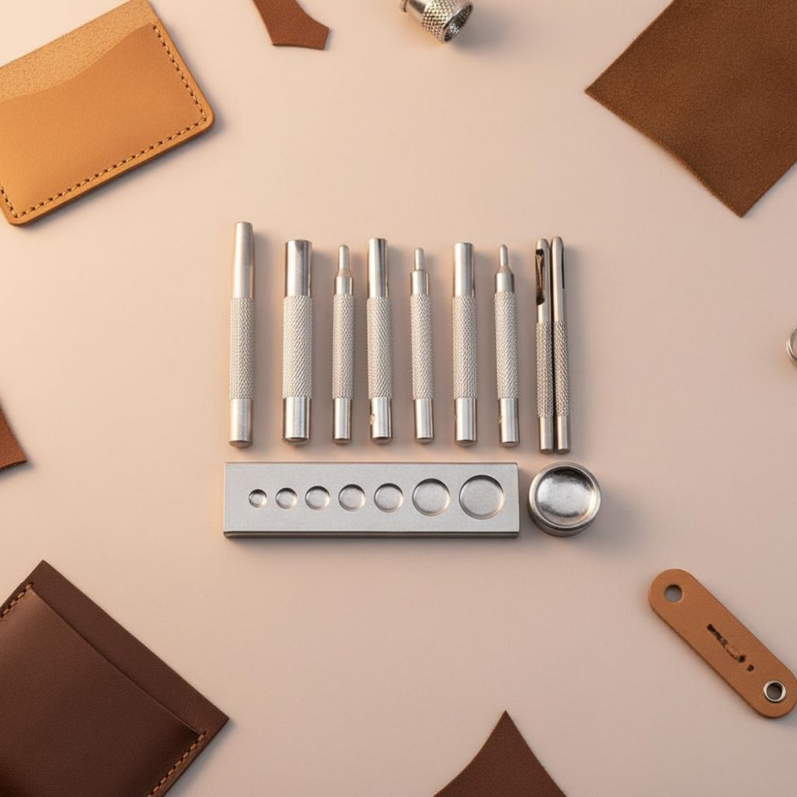 11개 스냅 패스너 도구 세트, 오래 지속되는 스틸 가 - Rivet Setter Tool 리뷰 및 가격