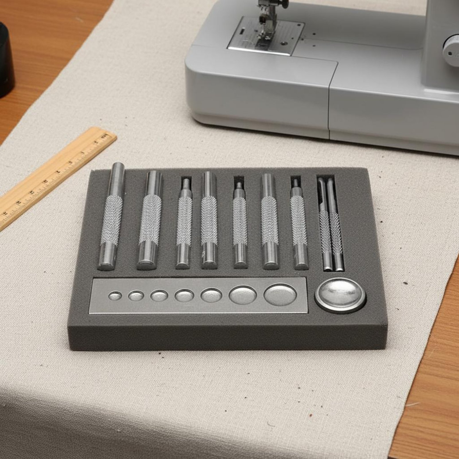 11개 스냅 패스너 도구 세트, 오래 지속되는 스틸 가 - Rivet Setter Tool 리뷰 및 가격