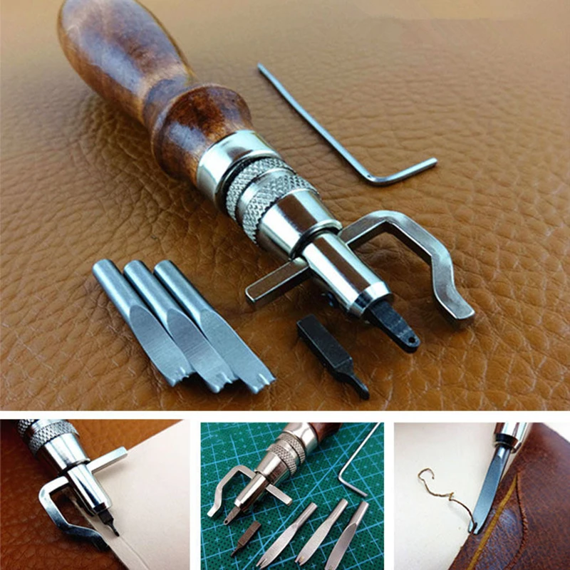 7 in 1 프로 조절식 가죽 스티칭 그루버 및 크리징 - Groover Stitching Tool 리뷰 및 가격
